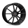 KMC Wheels - KM709 FLUX - Black - Satin Black - 20" x 10", 40 Offset, 5x112 (Bolt pattern), 66.56mm HUB