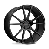 KMC Wheels - KM709 FLUX - Black - Satin Black - 20" x 10", 40 Offset, 5x112 (Bolt pattern), 66.56mm HUB