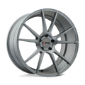 KMC Wheels - KM709 FLUX - Gunmetal - Charcoal - 20" x 8.5", 25 Offset, 5x112 (Bolt pattern), 66.56mm HUB