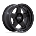 KMC Wheels - KM728 LOBO - Black - Matte Black - 17" x 8.5", 18 Offset, 6x114.3 (Bolt pattern), 66.1mm HUB