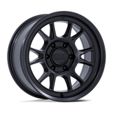 KMC Wheels - KM729 RANGE - Black - Matte Black - 17" x 8.5", 0 Offset, 6x135 (Bolt pattern), 87.1mm HUB
