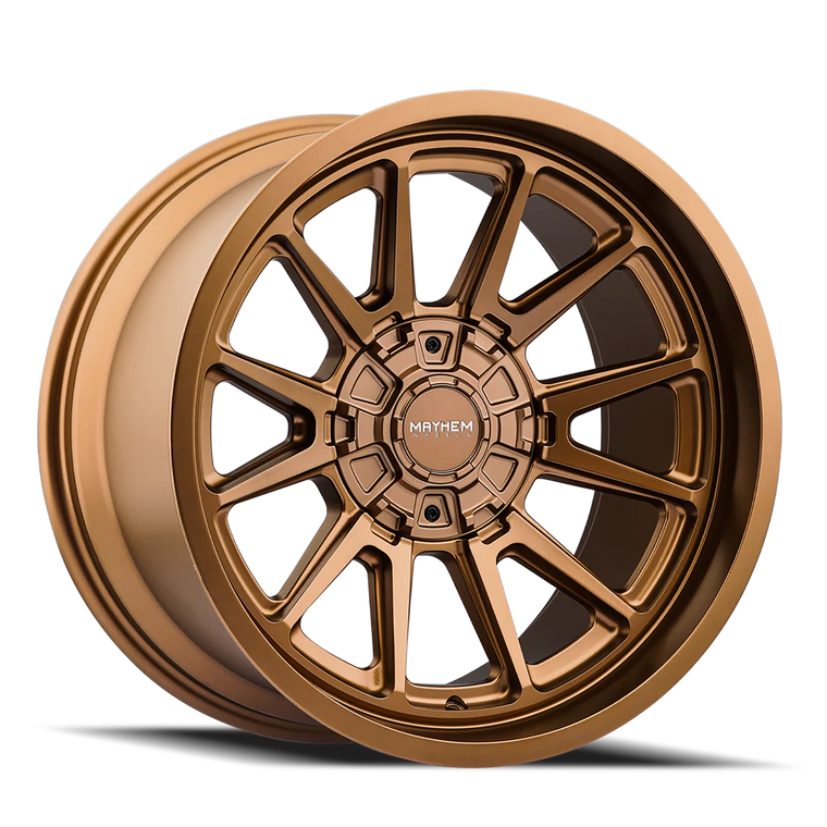 Mayhem - INTREPID - Bronze - Matte Bronze - 20" x 10", -24 Offset, 5x127/139.7 (Bolt pattern), 87mm HUB - 8116-2152MZ