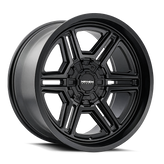 Mayhem - HERMOSA - Black - Matte Black - 20" x 10", -25 Offset, 8x165.1 (Bolt pattern), 130.8mm HUB