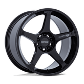 Motegi - MR159 BATTLE V - Black - Blackbird Metallic - 18" x 9.5", 38 Offset, 5x100 (Bolt pattern), 56.15mm HUB