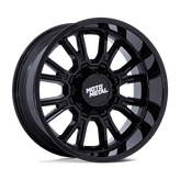 Moto Metal - MO810 LEGACY - Black - Gloss Black - 18" x 9", 20 Offset, 6x135/139.70 (Bolt pattern), 106.1mm HUB