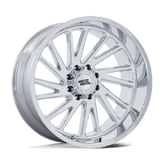 Moto Metal - MO811 COMBAT - Chrome - 20" x 10", -18 Offset, 8x170 (Bolt pattern), 125.1mm HUB