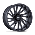 Moto Metal - MO811 COMBAT - Black - Matte Black - 22" x 12", -44 Offset, 6x139.7 (Bolt pattern), 106.1mm HUB