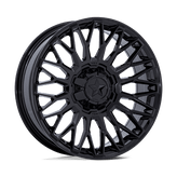 MSA Offroad Wheels - M50 CLUBBER - Black - Gloss Black - 14" x 7", 10 Offset, 4x137/156 (Bolt pattern), 110.1mm HUB