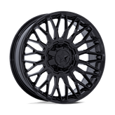 MSA Offroad Wheels - M50 CLUBBER - Black - Gloss Black - 15" x 7", 10 Offset, 4x137/156 (Bolt pattern), 110.1mm HUB
