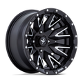 MSA Offroad Wheels - M49 CREED - Black - Matte Black Machined - 14" x 7", -47 Offset, 4x110 (Bolt pattern), 86.0mm HUB