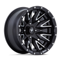 MSA Offroad Wheels - M49 CREED - Black - Matte Black Machined - 14" x 7", 10 Offset, 4x137 (Bolt pattern), 96.0mm HUB