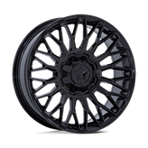 MSA Offroad Wheels - M50 CLUBBER - Black - Matte Black Ddt - 20" x 7", 0 Offset, 4x137/156 (Bolt pattern), 110.1mm HUB