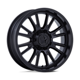 MSA Offroad Wheels - M51 THUNDERLIPS - Black - Matte Black - 22" x 7", 0 Offset, 4x137/156 (Bolt pattern), 110.1mm HUB