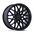 Niche - NC277 CALABRIA 5 - Black - Matte Black - 20" x 10.5", 38 Offset, 5x120 (Bolt pattern), 74.1mm HUB