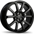 Replika - R214 - Black - Gloss Black - 20" x 8.5", 33 Offset, 6x120 (Bolt pattern), 67.1mm HUB