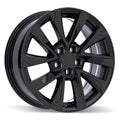 Replika - R240 - Black - Gloss Black - 16" x 6.5", 39 Offset, 5x100 (Bolt pattern), 54.1mm HUB