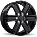 Replika - R247 - Black - Gloss Black - 18" x 7.5", 50 Offset, 6x120 (Bolt pattern), 67.1mm HUB