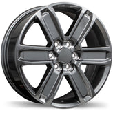 Replika - R247 - Gunmetal - Gloss Gunmetal - 18" x 7.5", 50 Offset, 6x120 (Bolt pattern), 67.1mm HUB