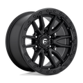 Fuel - D679 REBEL - Black - Matte Black - 22" x 9", 20 Offset, 6x135 (Bolt pattern), 87.1mm HUB