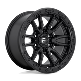 Fuel - D679 REBEL - Black - Matte Black - 22" x 9", 20 Offset, 6x135 (Bolt pattern), 87.1mm HUB