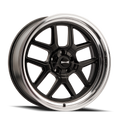 Ridler - 610 - Black - Matte Black Polished - 20" x 8.5", 0 Offset, 5x120.65 (Bolt pattern), 83.8mm HUB