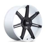 Rotiform - FRA - White - Gloss White with Matte Black Spokes - 22" x 12", 60 Offset, 5x130 (Bolt pattern), 71.5mm HUB