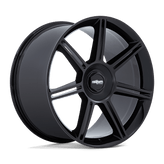 Rotiform - FRA - Black - Gloss Black with Matte Black Spokes - 22" x 12", 60 Offset, 5x130 (Bolt pattern), 71.5mm HUB