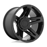 Fuel - D763 SFJ - Black - Matte Black - 20" x 10", -18 Offset, 6x135/139.7 (Bolt pattern), 106.1mm HUB