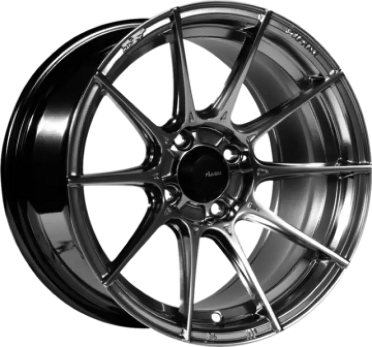 Advanti - Storm S1 - Titanium Mirror - 17" x 9", 45 Offset, 5x112 (Bolt pattern), 66.6mm HUB