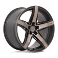 Niche - M271 TERAMO - Black - Matte Black with Double Dark Tint Face - 20" x 10.5", 20 Offset, 5x112 (Bolt pattern), 66.6mm HUB