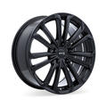 RTX Wheels - Aura - Black - Gloss Black - 15" x 6.5", 38 Offset, 5x100 (Bolt pattern), 54.1mm HUB