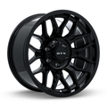 RTX Wheels - Claw - Black - Gloss Black - 20" x 9", 0 Offset, 8x165.1 (Bolt pattern), 125.0mm HUB