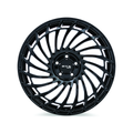 RTX Wheels - RS06 - Black - Gloss Black - 20" x 8.5", 40 Offset, 5x108 (Bolt pattern), 63.4mm HUB