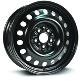 RTX Wheels - STEEL WHEEL - Black - 16" x 6.5", 44 Offset, 5x100 (Bolt pattern), 57.1mm HUB