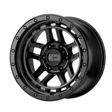 XD Series - XD140 RECON - Black - Satin Black - 17" x 9", -12 Offset, 5x127 (Bolt pattern), 78.1mm HUB