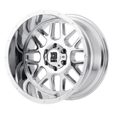 XD Series - XD820 GRENADE - Chrome - 16" x 7", 42 Offset, 5x160 (Bolt pattern), 65.07mm HUB