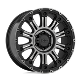 XD Series - XD829 HOSS II - Black - Satin Black Machined Gray Tint - 20" x 9", -12 Offset, 6x135 (Bolt pattern), 87.1mm HUB