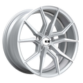 XO Luxury Wheels - VERONA - Silver - Matte Silver - 20" x 10.5", 42 Offset, 5x120 (Bolt pattern), 72.56mm HUB