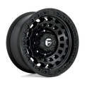 Fuel - D633 ZEPHYR - Black - Matte Black - 17" x 8.5", 34 Offset, 5x120 (Bolt pattern), 66.1mm HUB