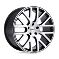 TSW Wheels - DONINGTON - Gunmetal - Gunmetal Mirror Cut Face - 19" x 9.5", 20 Offset, 5x114.3 (Bolt pattern), 76.1mm HUB