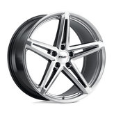 TSW Wheels - MOLTENO - Silver - Hyper Silver - 18" x 8.5", 32 Offset, 5x112 (Bolt pattern), 66.56mm HUB