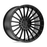 TSW Wheels - TURBINA - Black - Matte Black - 20" x 10.5", 25 Offset, 5x114.3 (Bolt pattern), 76.1mm HUB