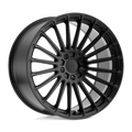 TSW Wheels - TURBINA - Black - Matte Black - 20" x 9", 15 Offset, 5x120 (Bolt pattern), 76.1mm HUB