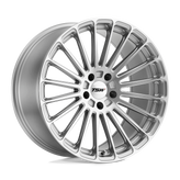TSW Wheels - TURBINA - Silver - Titanium Silver with Mirror Cut Face - 18" x 10", 25 Offset, 5x120 (Bolt pattern), 76.1mm HUB