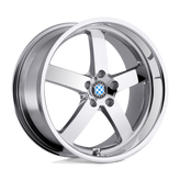 Beyern - RAPP - Chrome - 22" x 9", 35 Offset, 5x120 (Bolt pattern), 72.56mm HUB