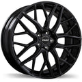 Fast Wheels - Vybz - Black - Gloss Black - 18" x 8", 40 Offset, 5x114.3 (Bolt pattern), 72.6mm HUB