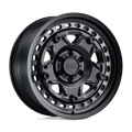 Black Rhino - GRANGE - Black - Matte Black with Machined Tint Ring - 18" x 9", -18 Offset, 8x165.1 (Bolt pattern), 125.1mm HUB