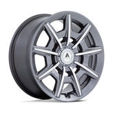 Asanti Black - ABL-41 ESQUIRE - Gunmetal - Gloss Anthracite Bright Machined - 20" x 10.5", 45 Offset, 5x108/112 (Bolt pattern), 72.6mm HUB