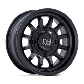 Black Rhino Powersports - RAPID UTV - Black - Matte Black - 14" x 7", 10 Offset, 4x110 (Bolt pattern), 86.0mm HUB