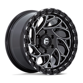 Fuel - D840 RUNNER OR - Black - Gloss Black Milled - 15" x 8", -19 Offset, 5x139.7 (Bolt pattern), 108.0mm HUB